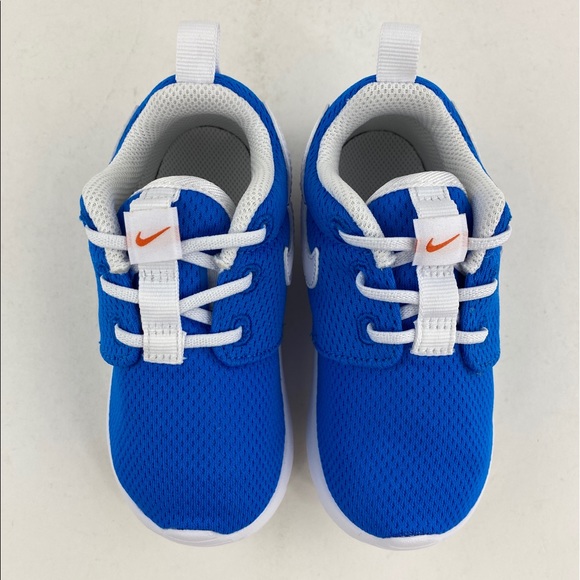 NEW Nike Roshe One Blue White Toddler Shoes - Picture 9 of 15